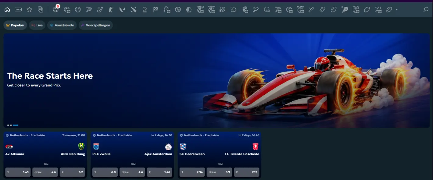 lucky gans casino sport